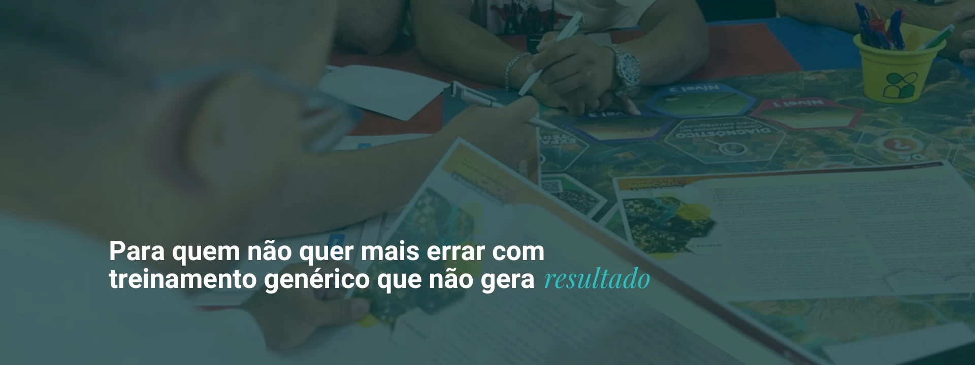 Para quem não quer mais errar