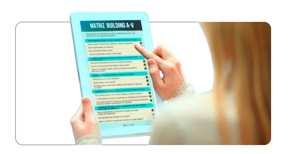 Matriz Building A-V: o padrão de execução que sustenta resultados